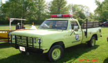 1976 Dodge pickup truck  -  Acquired January 12, 1985 - Retired August 7, 2009